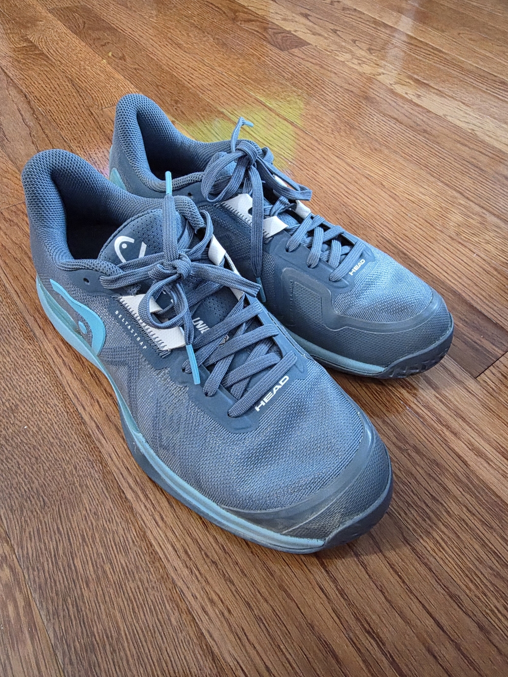 Head Women's Slate Blue Sneakers with Teal Accents